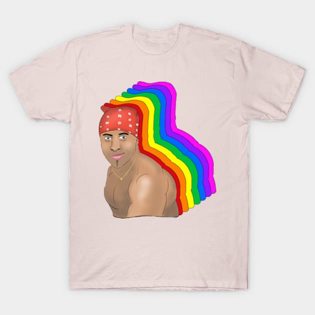 Ricardo Milos Dancing Gay Pride Month Meme T-Shirt by Barnyardy